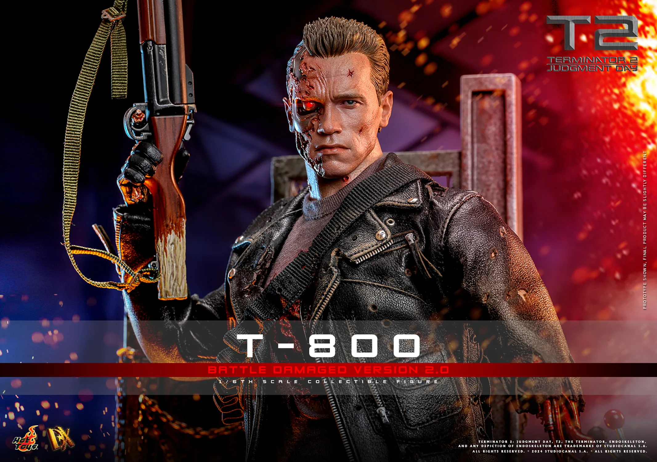 T-800 Battle Damaged