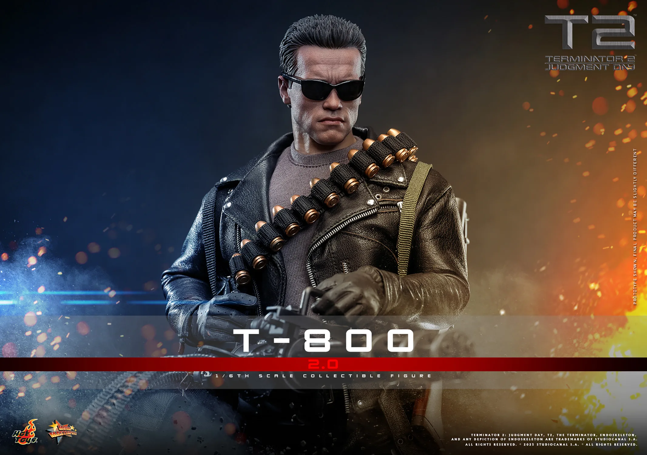 T-800 TERMINATOR HOT TOYS