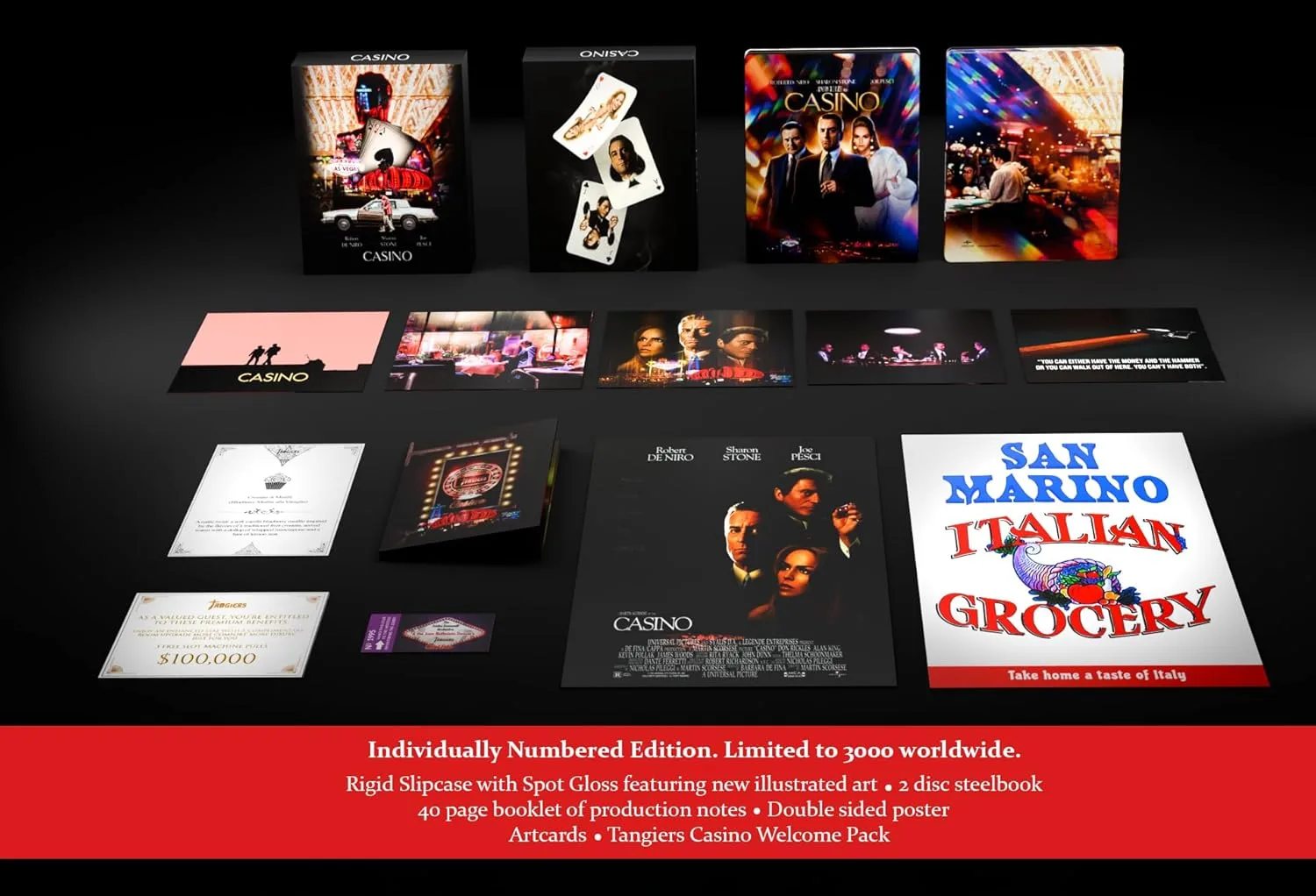 Casino Ultimate Collector’s Edition [4K] Limited Edition Steelbook