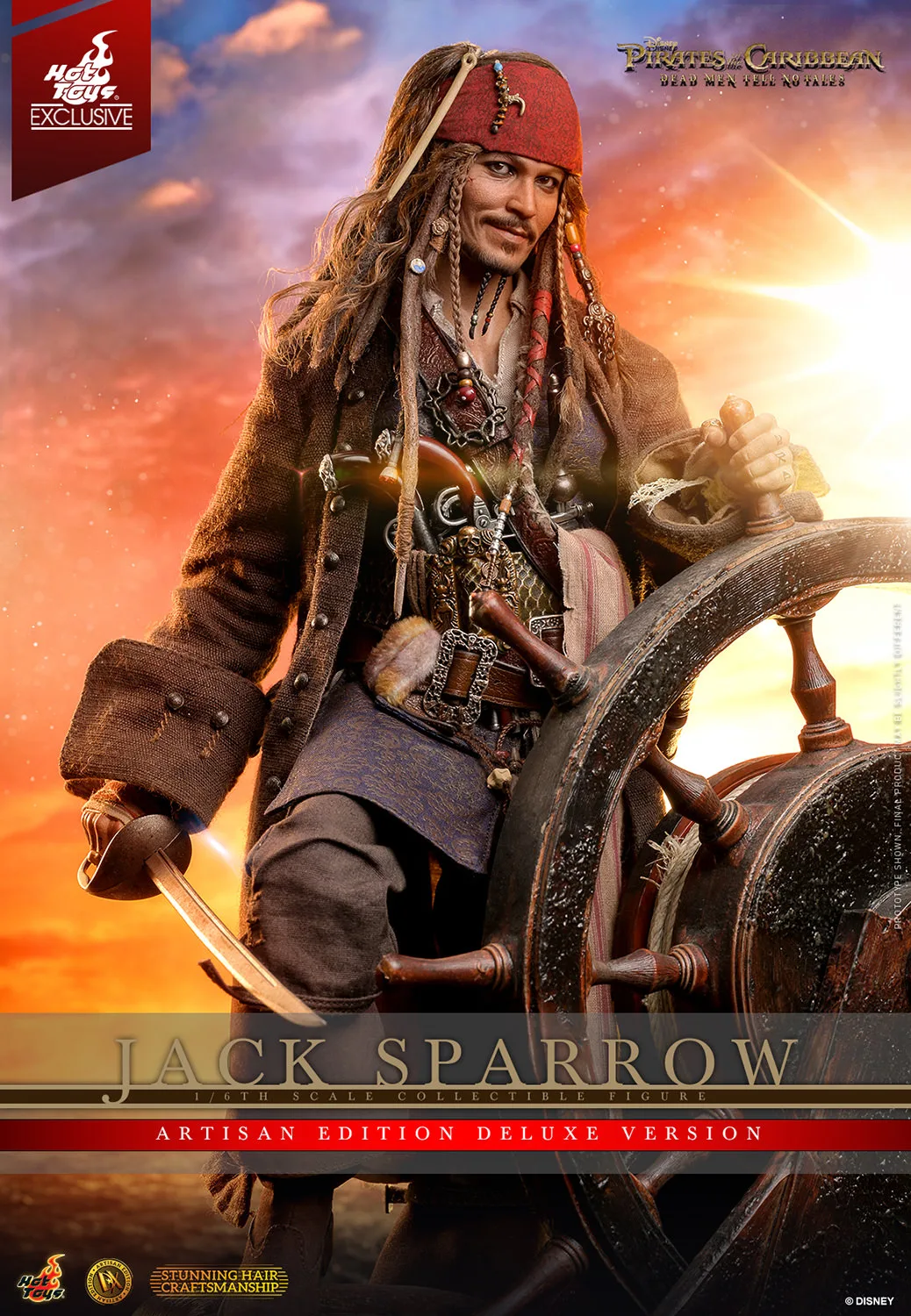 Jack Sparrow Hot Toys DX-38