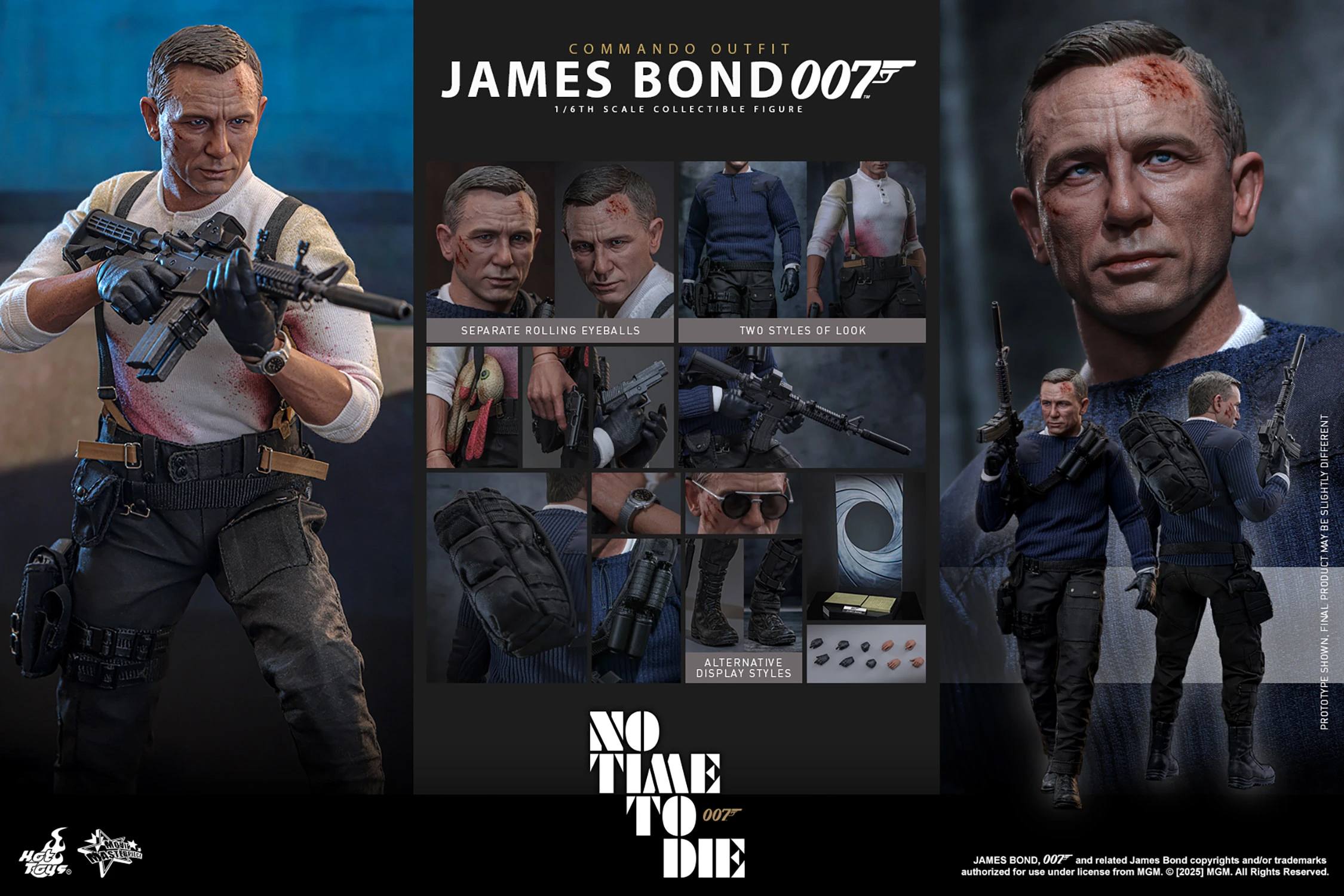 James Bond (Commando Outfit)(Hot Toys)