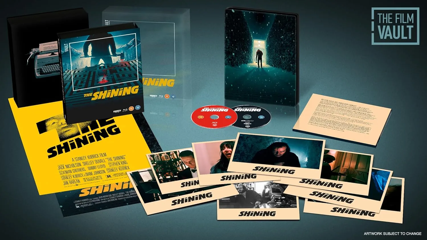The Shining - The Film Vault 4K- Special Edition with Steelbook