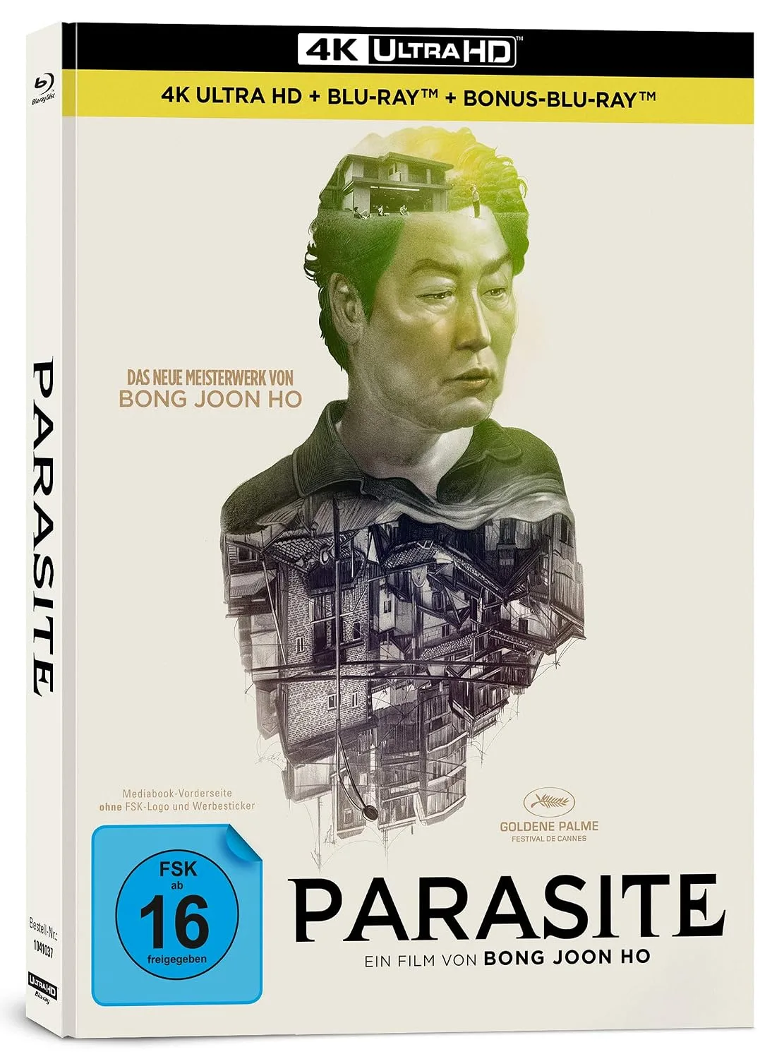 Parasite (Mediabook B, 4K Ultra-HD, Blu-ray, Bonus-Blu-ray)