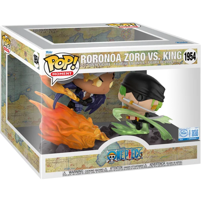 Roronoa Zoro vs. King (Unmasked) Pop! Moment Vinyl Figure - 1954