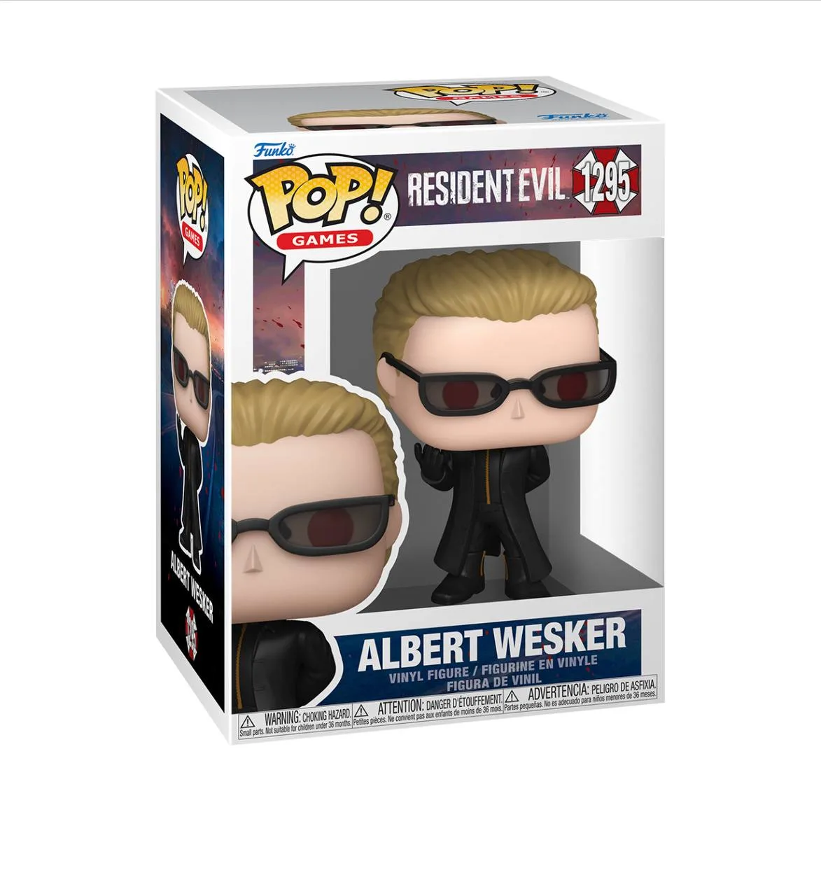 Resident Evil -Albert Wesker Funlo Pop - (1295)