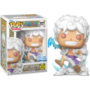 One Piece - Luffy Gear Five Glow-in-the-Dark Funko Pop - (SP2177) — تصویر 5