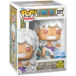 One Piece - Luffy Gear Five Glow-in-the-Dark Funko Pop - (SP2177) — تصویر ۱