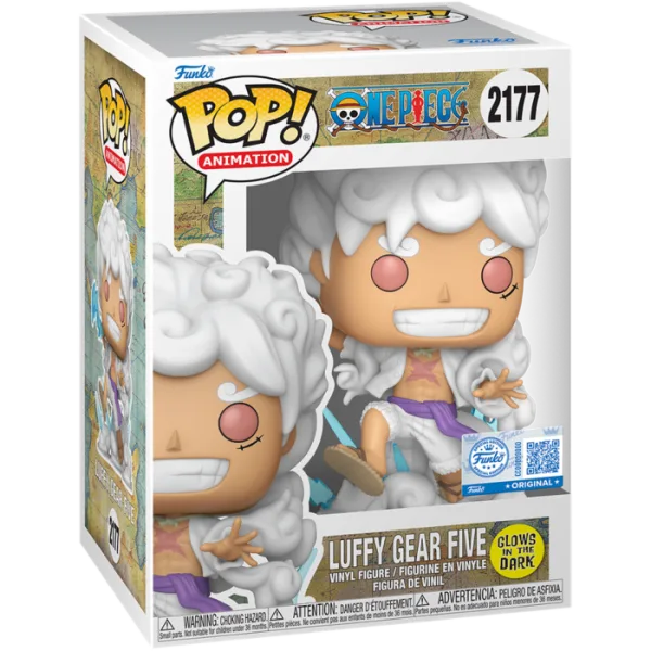 One Piece - Luffy Gear Five Glow-in-the-Dark Funko Pop - (SP2177) — One Piece