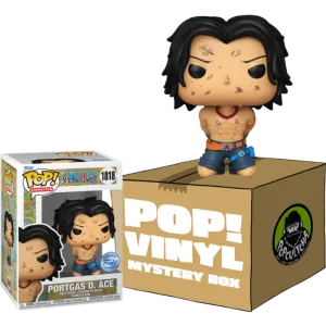 One Piece - Portgas D. Ace (Execution) Mystery Box (Includes Portgas D. Ace & 5 Mystery Anime Funko Pop - (SP1818) — تصویر 5