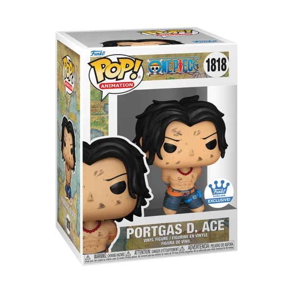 One Piece - Portgas D. Ace (Execution) Mystery Box (Includes Portgas D. Ace & 5 Mystery Anime Funko Pop - (SP1818) — One Piece