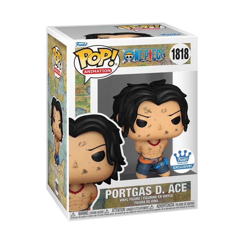 One Piece - Portgas D. Ace (Execution) Mystery Box (Includes Portgas D. Ace & 5 Mystery Anime Funko Pop - (SP1818)
